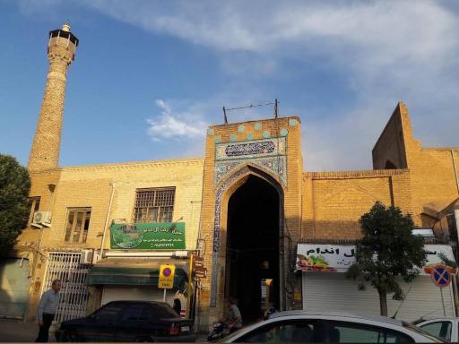 عکس بازار شیخ علاءالدوله