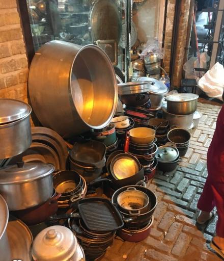 عکس بازار شیخ علاءالدوله