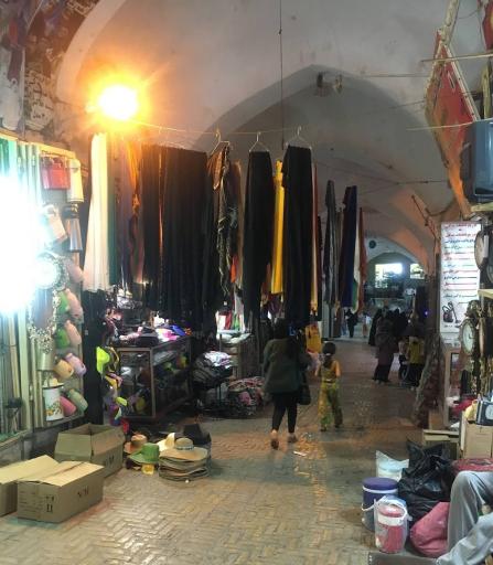 عکس بازار شیخ علاءالدوله