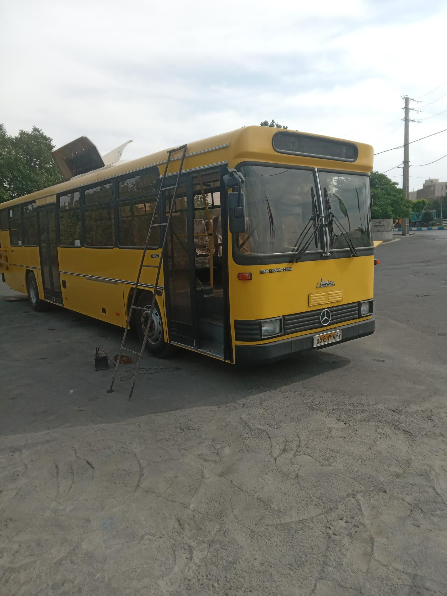 عکس باطریسازی اتوبوس مهدی 