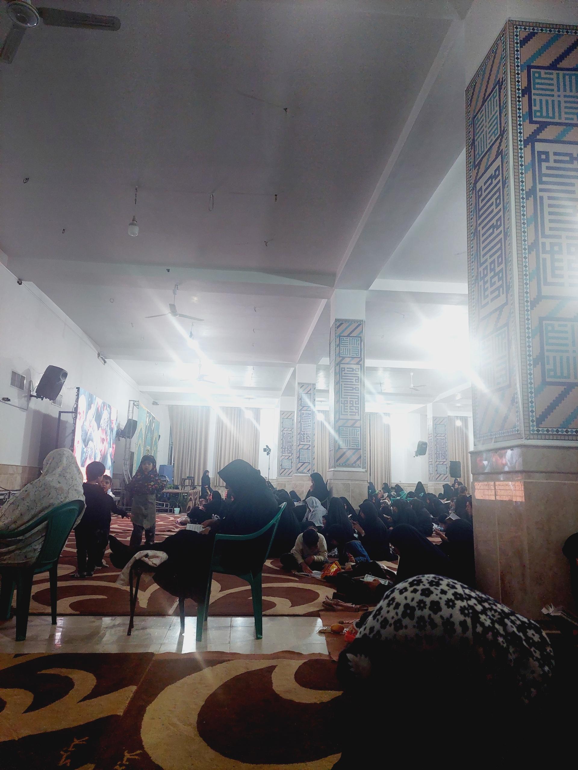 عکس حسینیه نخل