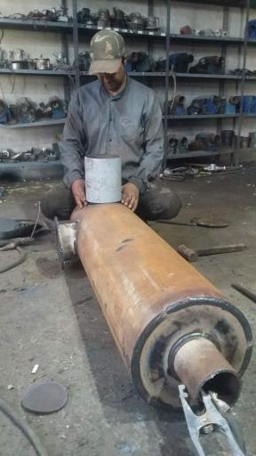 عکس کارگاه ساخت فلزکاری(برادارن حبیبی) دیگ بخار