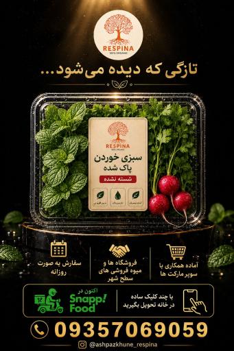 عکس سبزیجات رسپینا