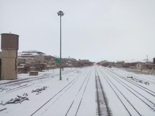 عکس ایستگاه راه آهن ازنا