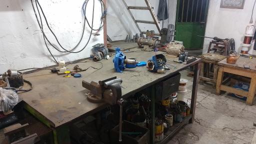 عکس سیم پیچی حاج رضا درزی