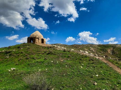 عکس آتشکده چهارطاقی دره شهر