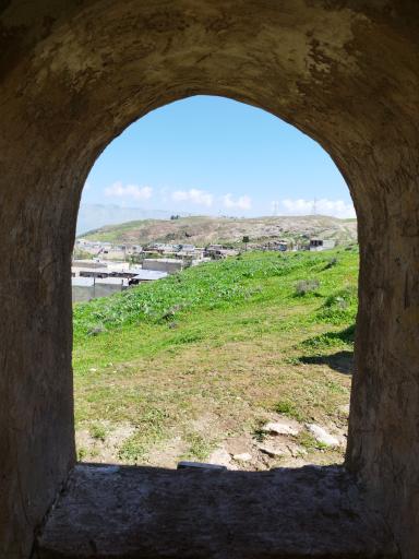 عکس آتشکده چهارطاقی دره شهر