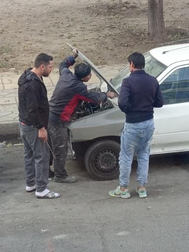 عکس نقاشی اتومبیل شاهکار