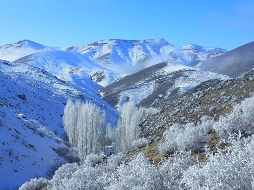 عکس قله قره داش