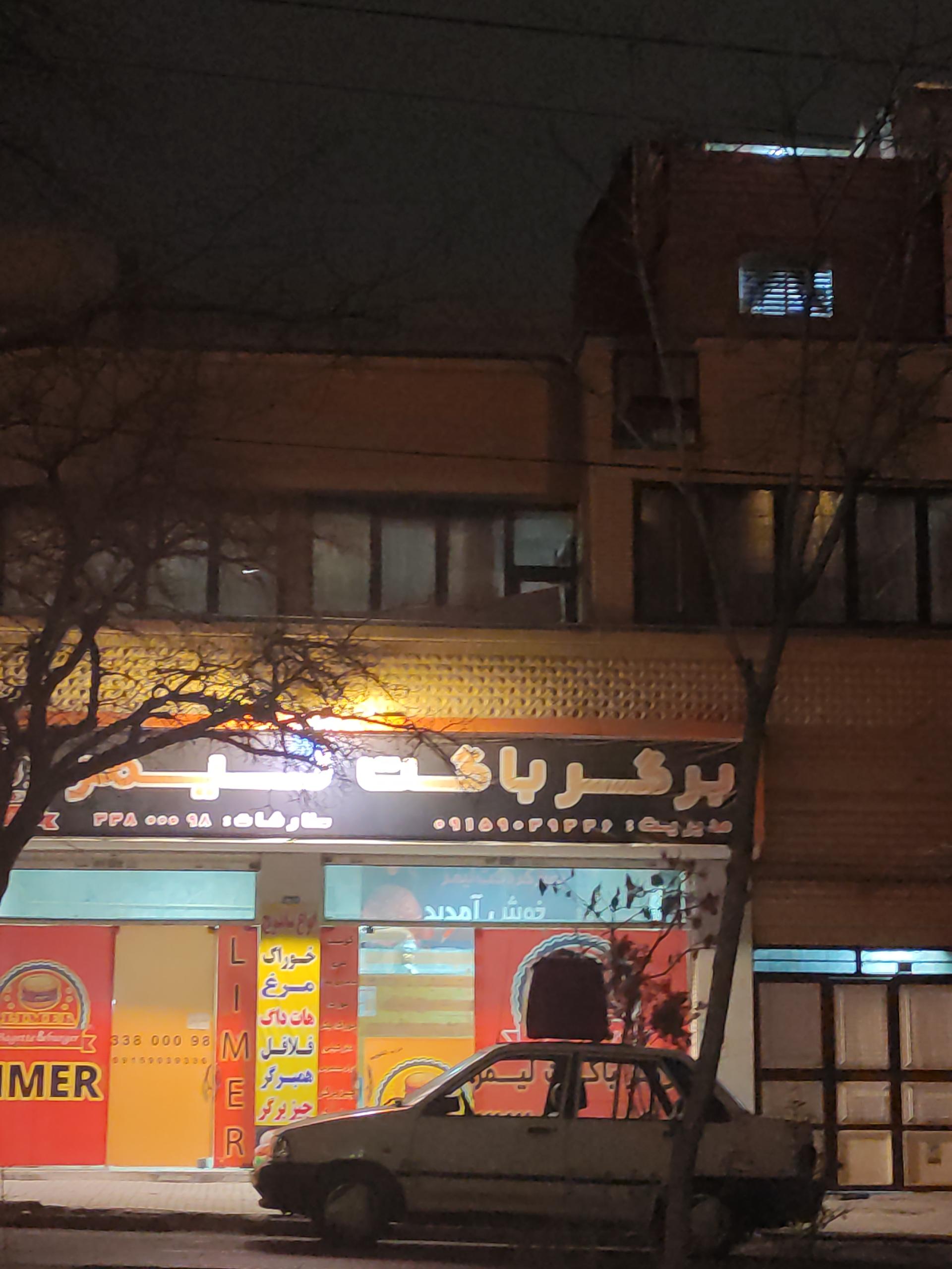 عکس برگر باگت لیمر