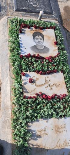 عکس مزار سامیار مظاهری