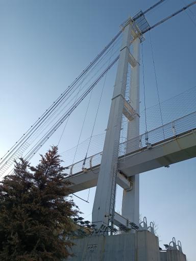 عکس پل معلق آسمان تهران