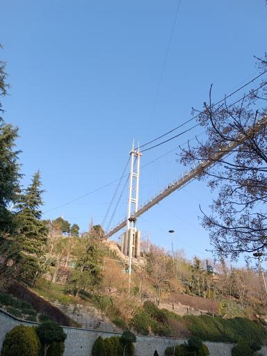 عکس پل معلق آسمان تهران