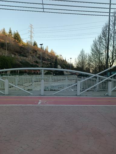 عکس پل معلق آسمان تهران