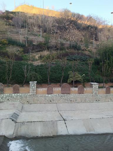 عکس پل معلق آسمان تهران