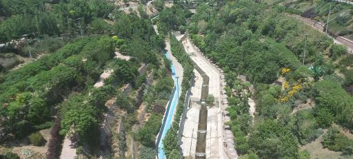 عکس پل معلق آسمان تهران