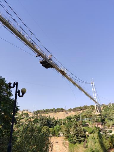 پل معلق آسمان تهران