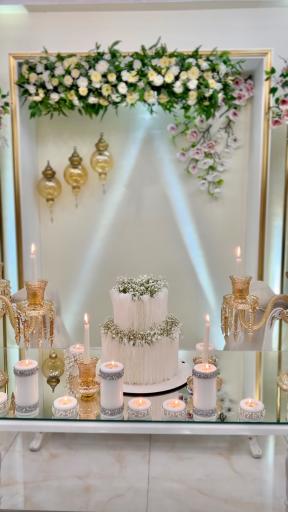 عکس تشریفات سالن و روف گاردن دفتر عقد و ازدواج مهر و وفا