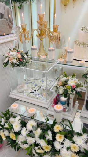 عکس تشریفات سالن و روف گاردن دفتر عقد و ازدواج مهر و وفا