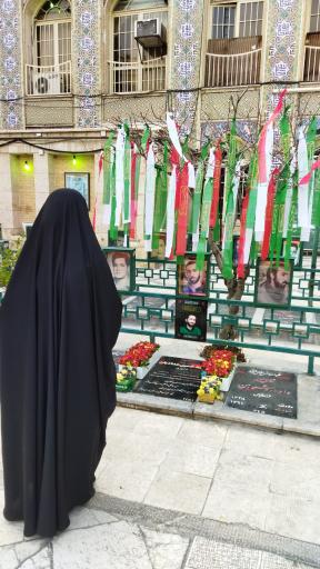 عکس مزار شهید محمدحسین حدادیان