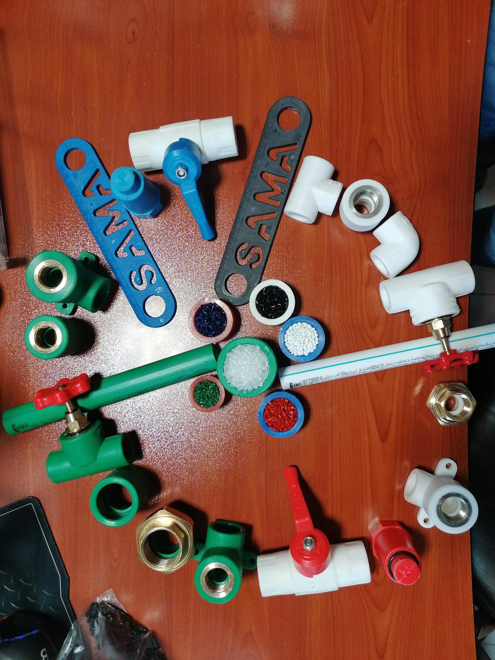 عکس کارخانه لوله و اتصالات سما و دیمو