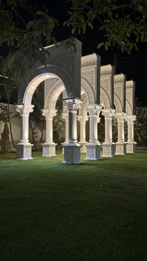 عکس باغ عمارت عروس آدیس