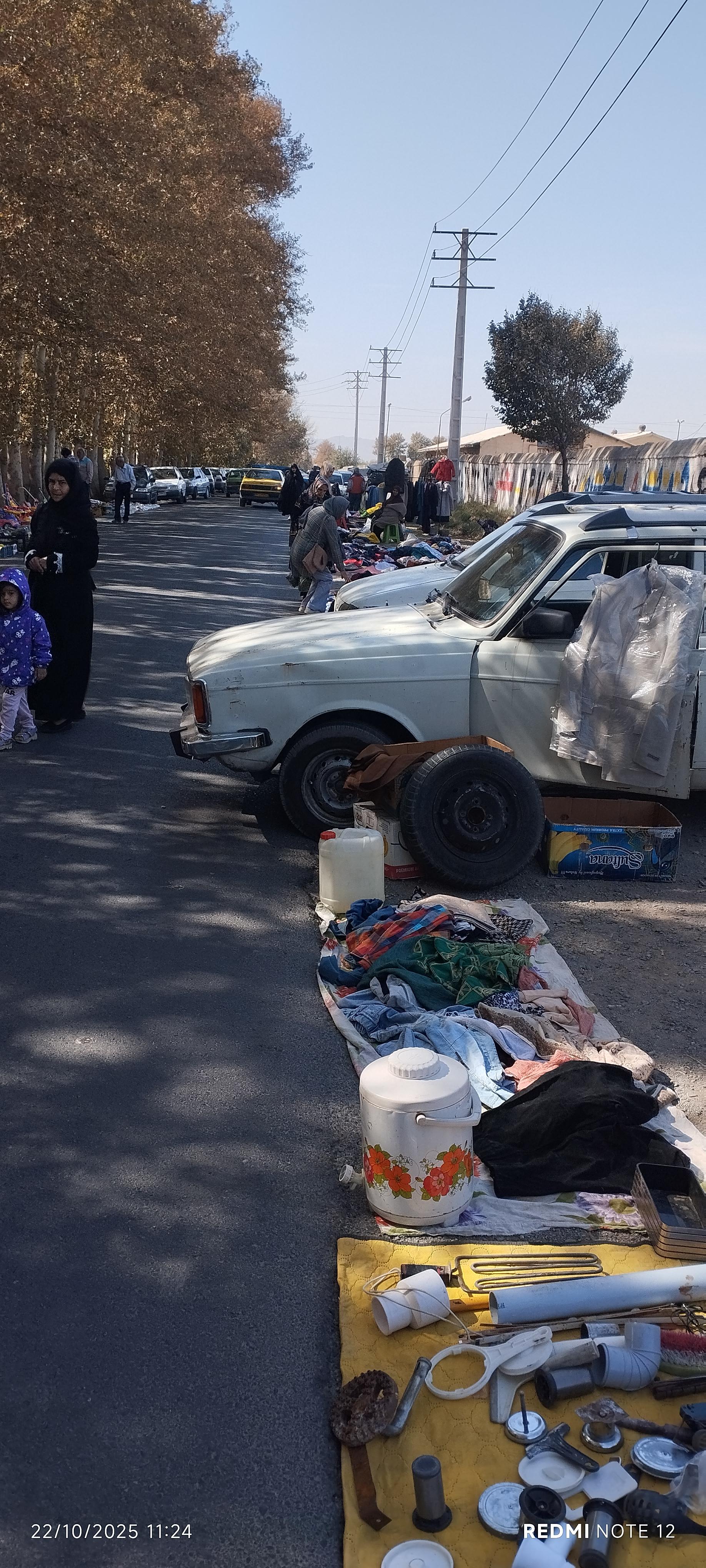 عکس چهارشنبه بازار عباس آباد