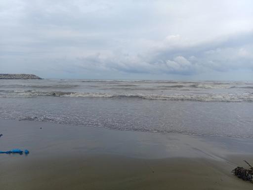 عکس ساحل سنگی