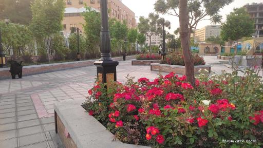 عکس پیاده راه ره باغ سلام