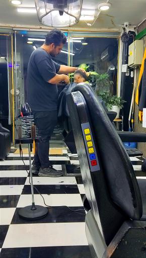 عکس پیرایش مستر باربر