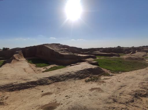 عکس کاخ های هفت تپه