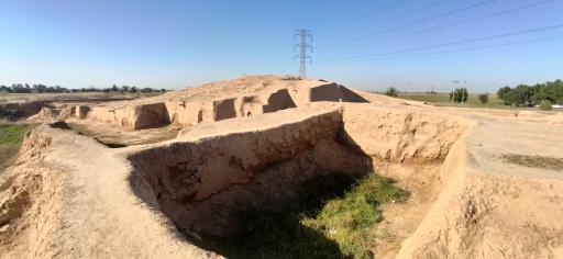 عکس کاخ های هفت تپه