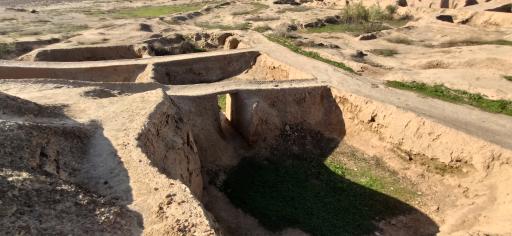 عکس کاخ های هفت تپه