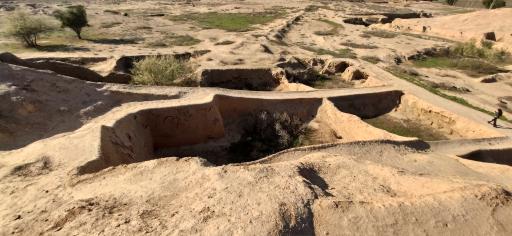 عکس کاخ های هفت تپه