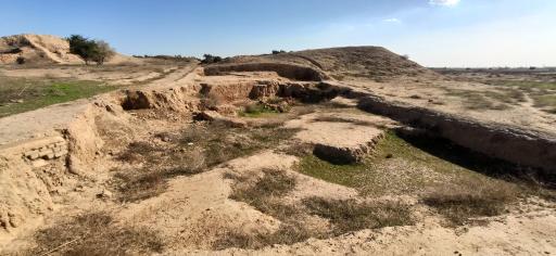 عکس کاخ های هفت تپه