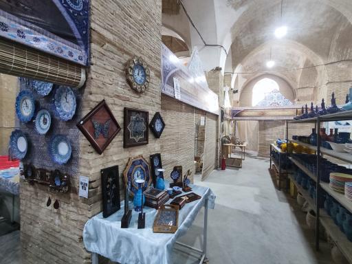 عکس بازارچه صنایع دستی شهرضا