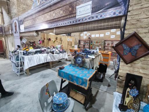 عکس بازارچه صنایع دستی شهرضا