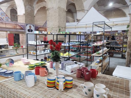 عکس بازارچه صنایع دستی شهرضا