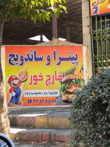 عکس پیتزا و ساندویچ قارچ خور