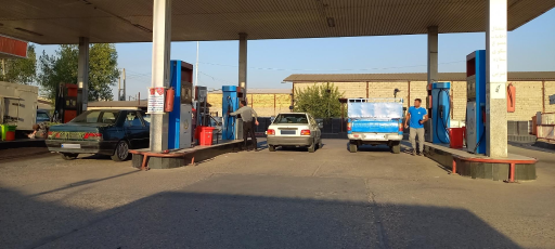 عکس جایگاه قربانی (بنزین و CNG)