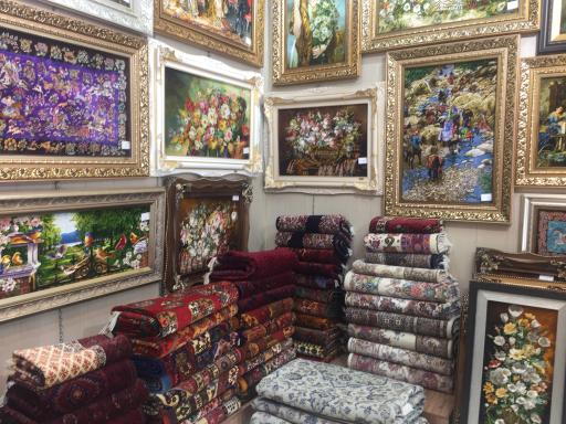 عکس فرش دستباف فردوسی