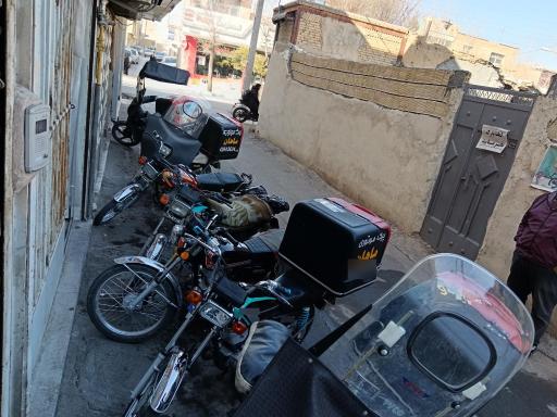 عکس پیک موتوری ماهان