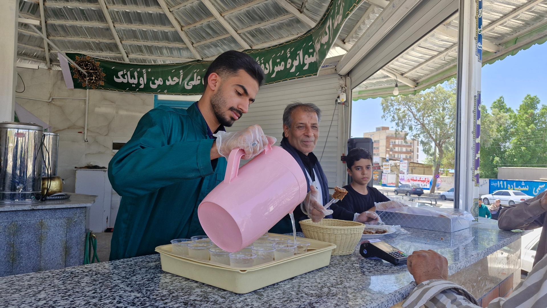 عکس چایخانه حضرت رضا