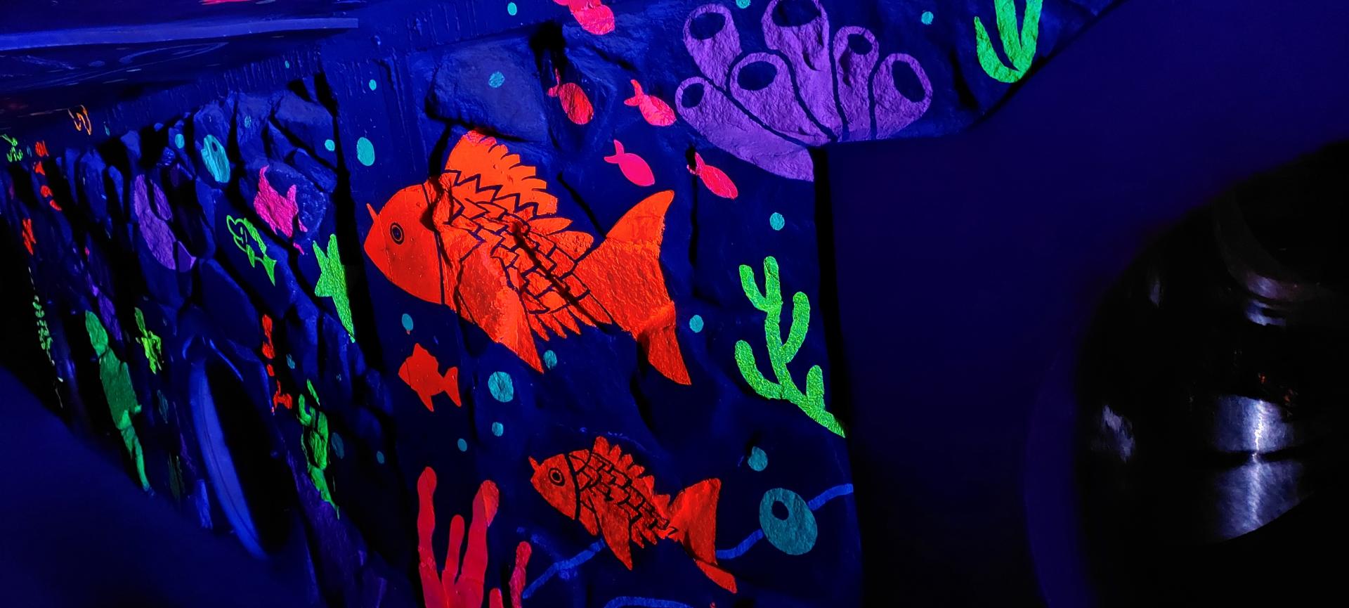 عکس تونل نقاشی