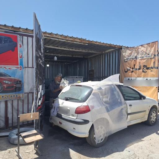 عکس نقاشی خودرو استاد ابراهیم