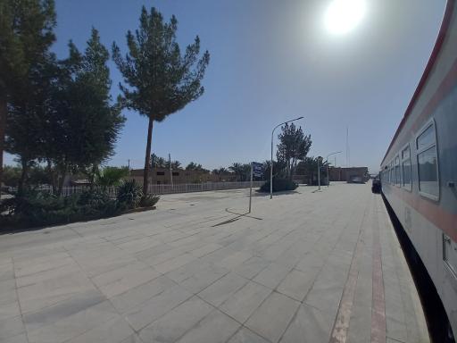 عکس ایستگاه راه آهن بافق