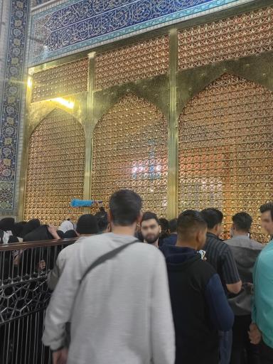 عکس پنجره فولاد صحن گوهرشاد