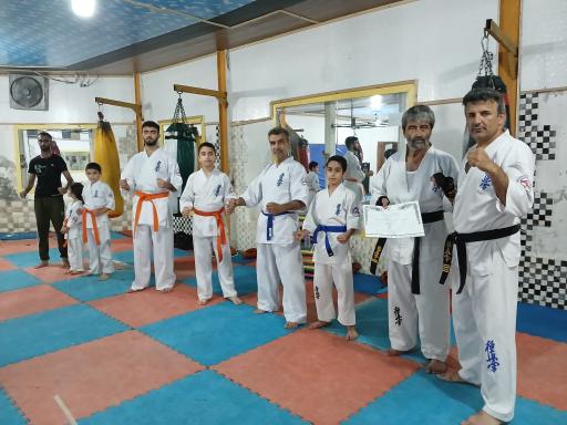 عکس باشگاه رزمی کیوکوشین کاتاکی