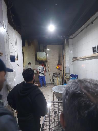 عکس سنگک پزی سنتی