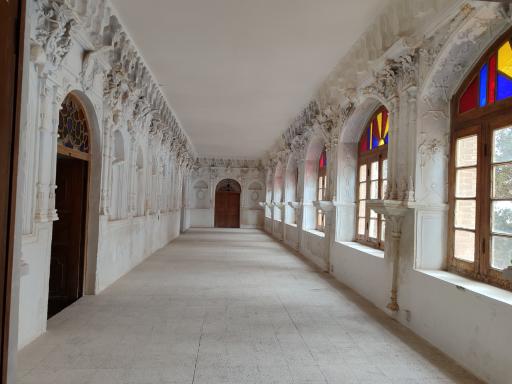 عکس عمارت و باغ رحیم آباد